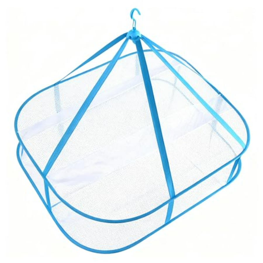 Stainless Mesh Band - Foldable Stackable Mesh Clothes Drying Rack