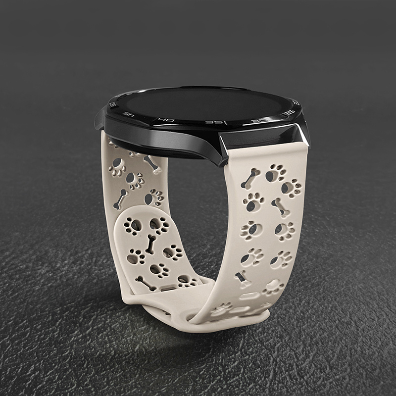 Hollow-out Dog Paw Strap 22mm  - Titan Smartwatch Accessories ulasan dan harga
