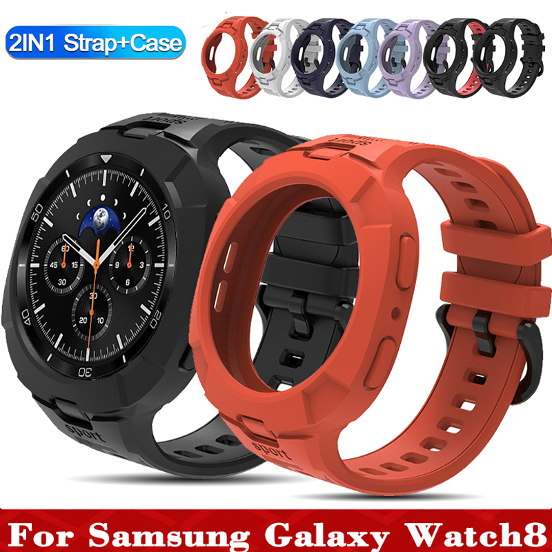 Case+Strap For Samsung Galaxy  - Silicone Band Replacement ulasan dan harga