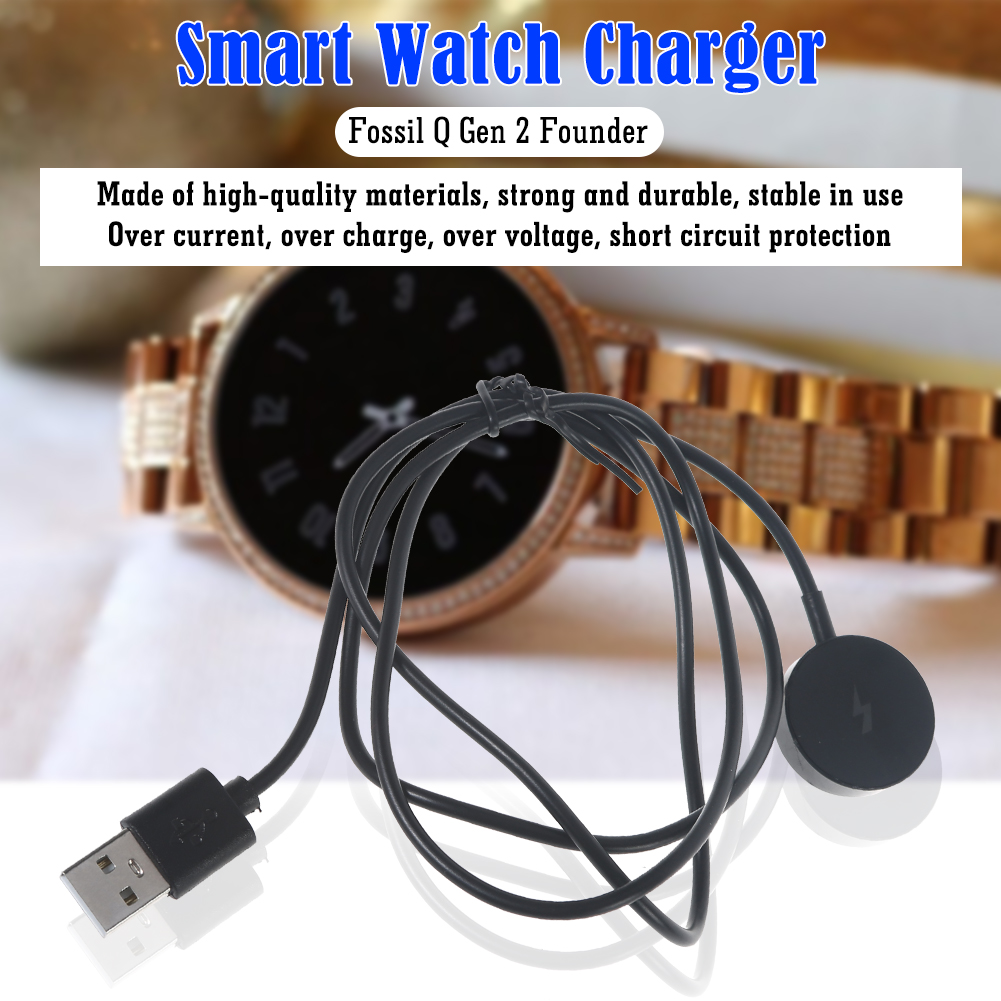 USB Smart Watch Magnetic Charg - Fossil Smartwatch Accessories ulasan dan harga