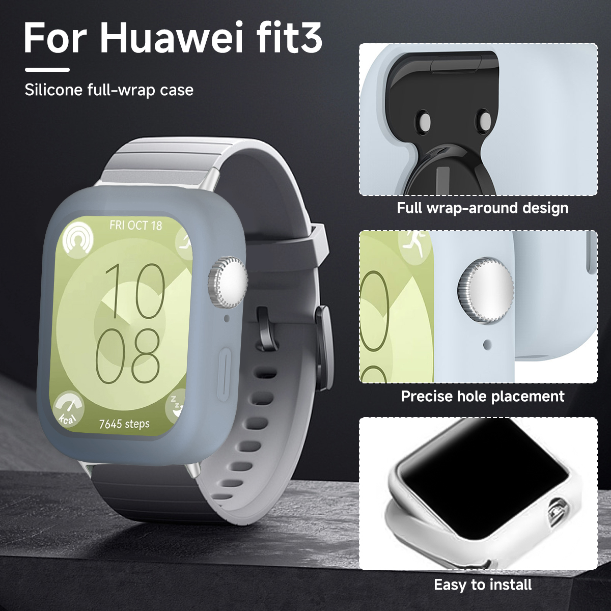 TPU Silicone Case For Huawei W - Garmin Smartwatch Accessories ulasan dan harga