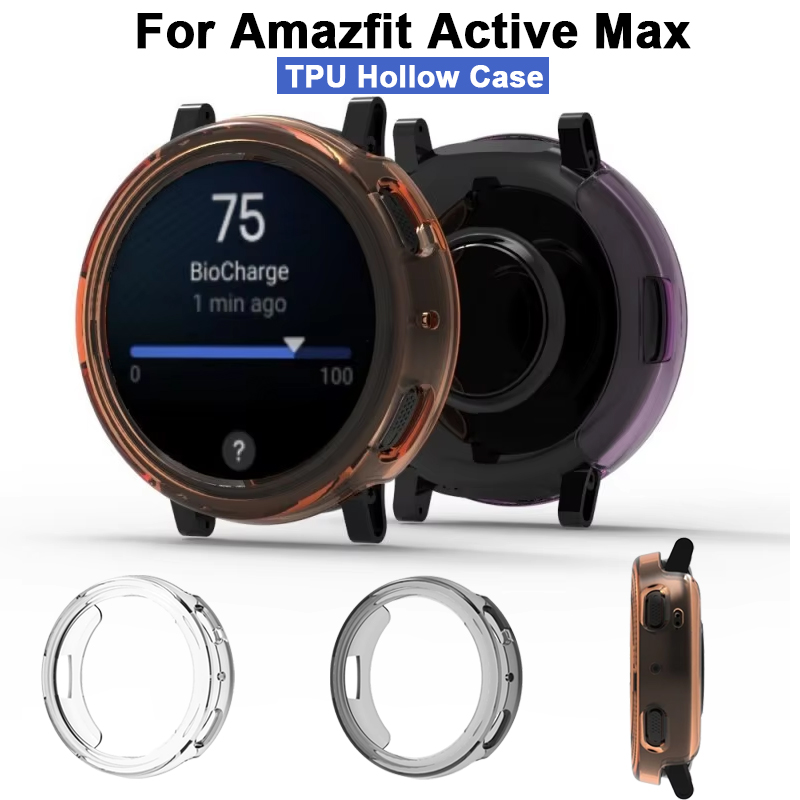 Soft TPU Case For Amazfit Acti - Amazfit Smartwatch Accessories ulasan dan harga