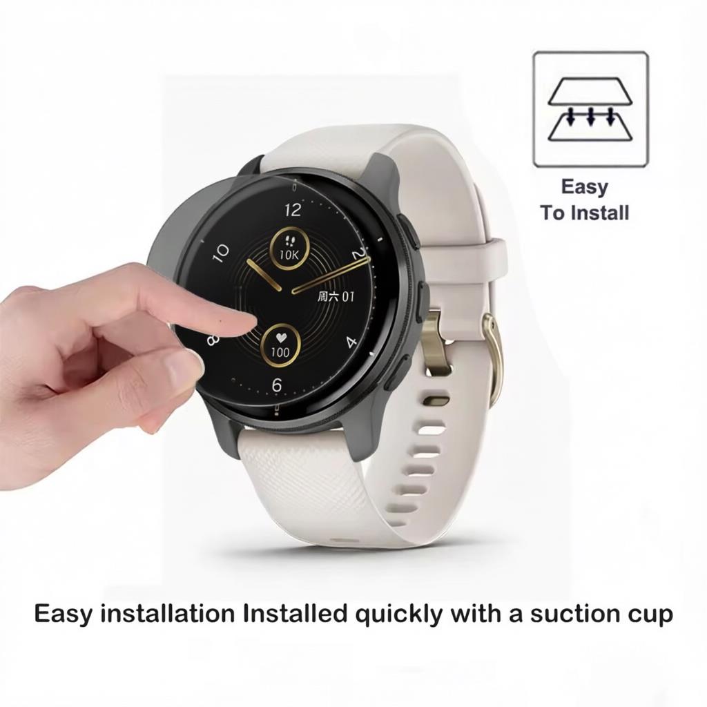 1-5Pcs Privacy Hydrogel Film F - Garmin Smartwatch Accessories ulasan dan harga