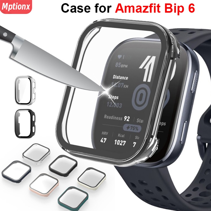 Glass+Cover For Amazfit Bip 6  - Amazfit Smartwatch Accessories ulasan dan harga