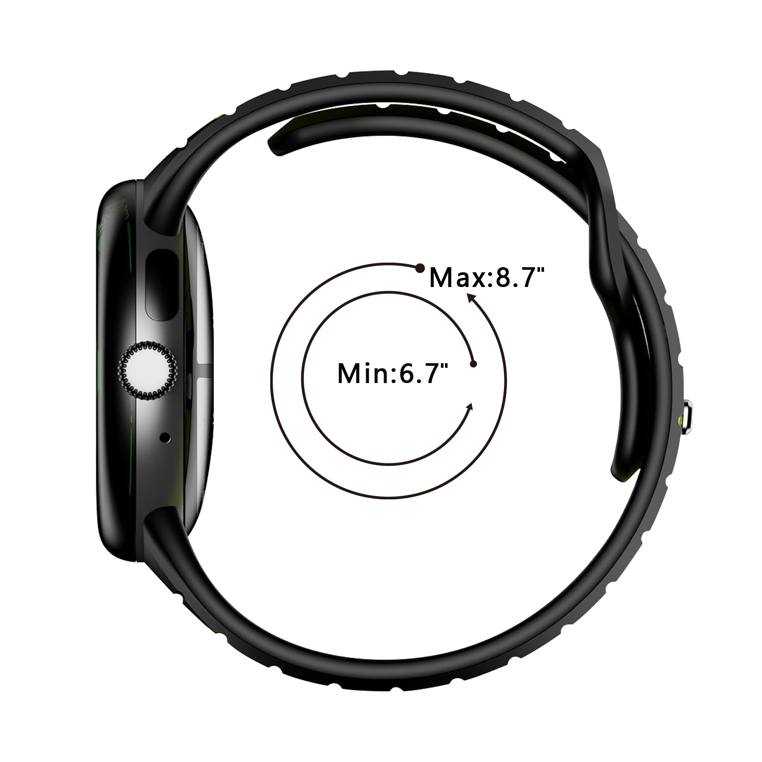 Double sided color blocked bre - Smartwatch Accessories Inside ulasan dan harga