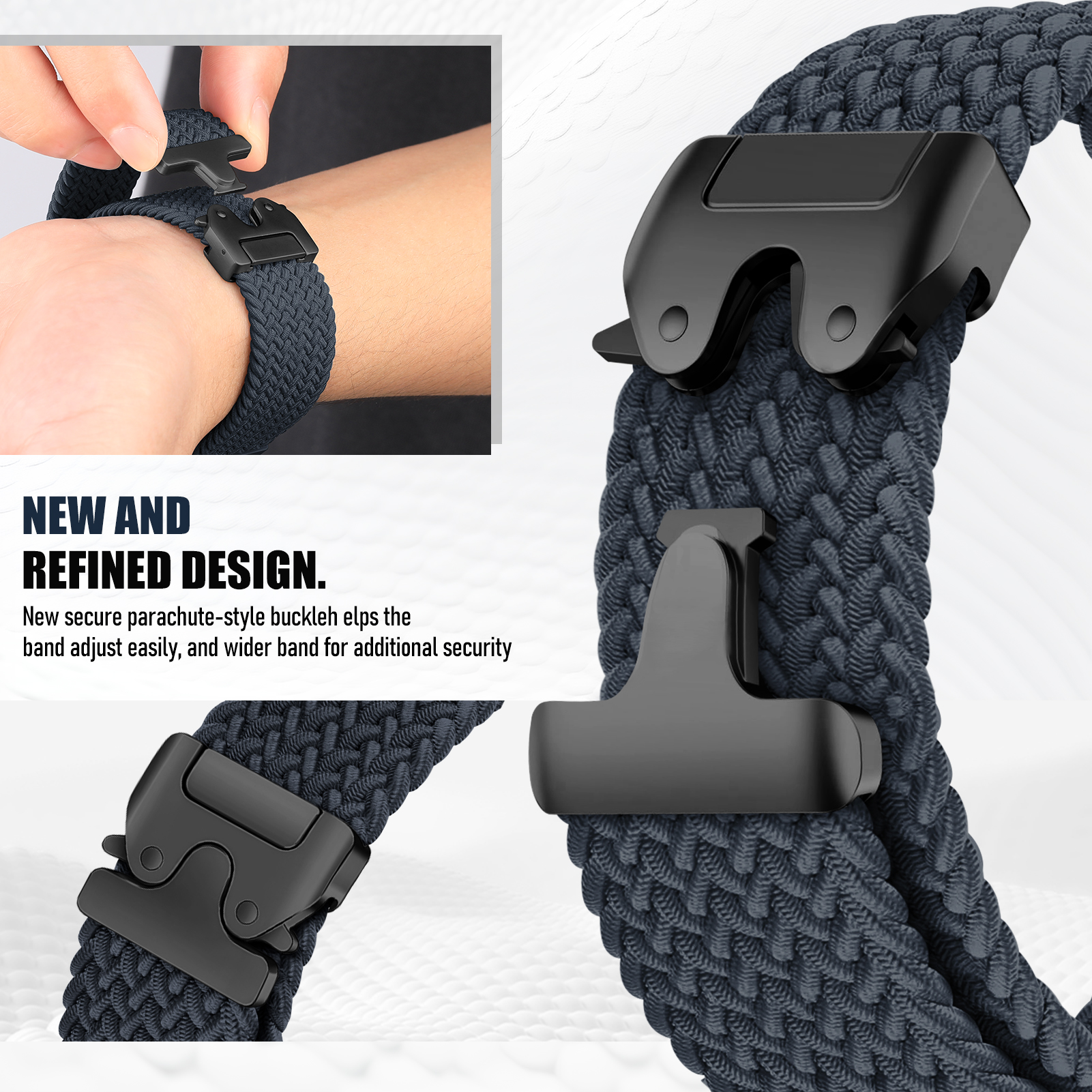 18mm 22mm Parachute Band for H - Titan Smartwatch Accessories ulasan dan harga