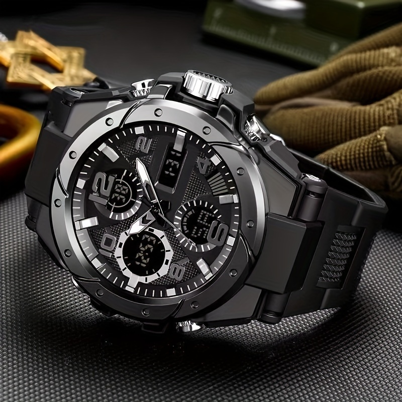 Rugged Dual Display Men's Spor - Rugged Sport Strap ulasan dan harga