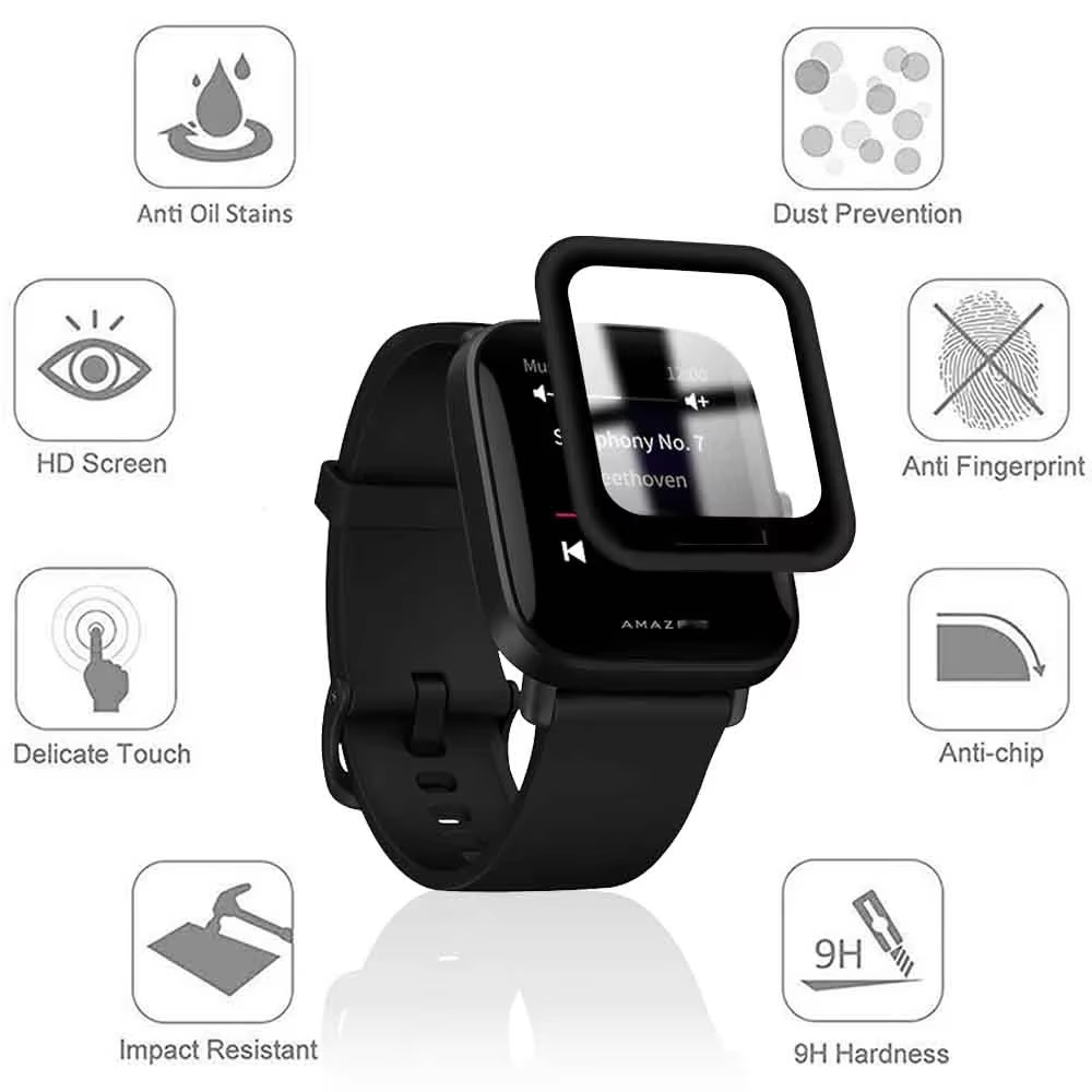 1-6 PCS Screen Protector Film  - Watch Face Protector ulasan dan harga