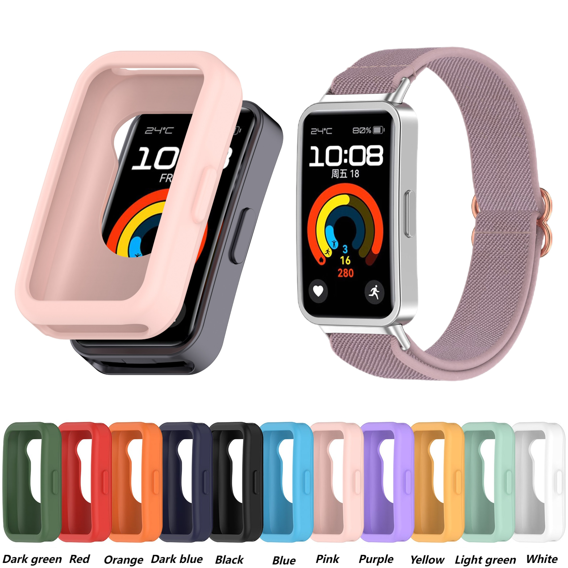 Silicone case For Huawei band  - Silicone Band Replacement ulasan dan harga