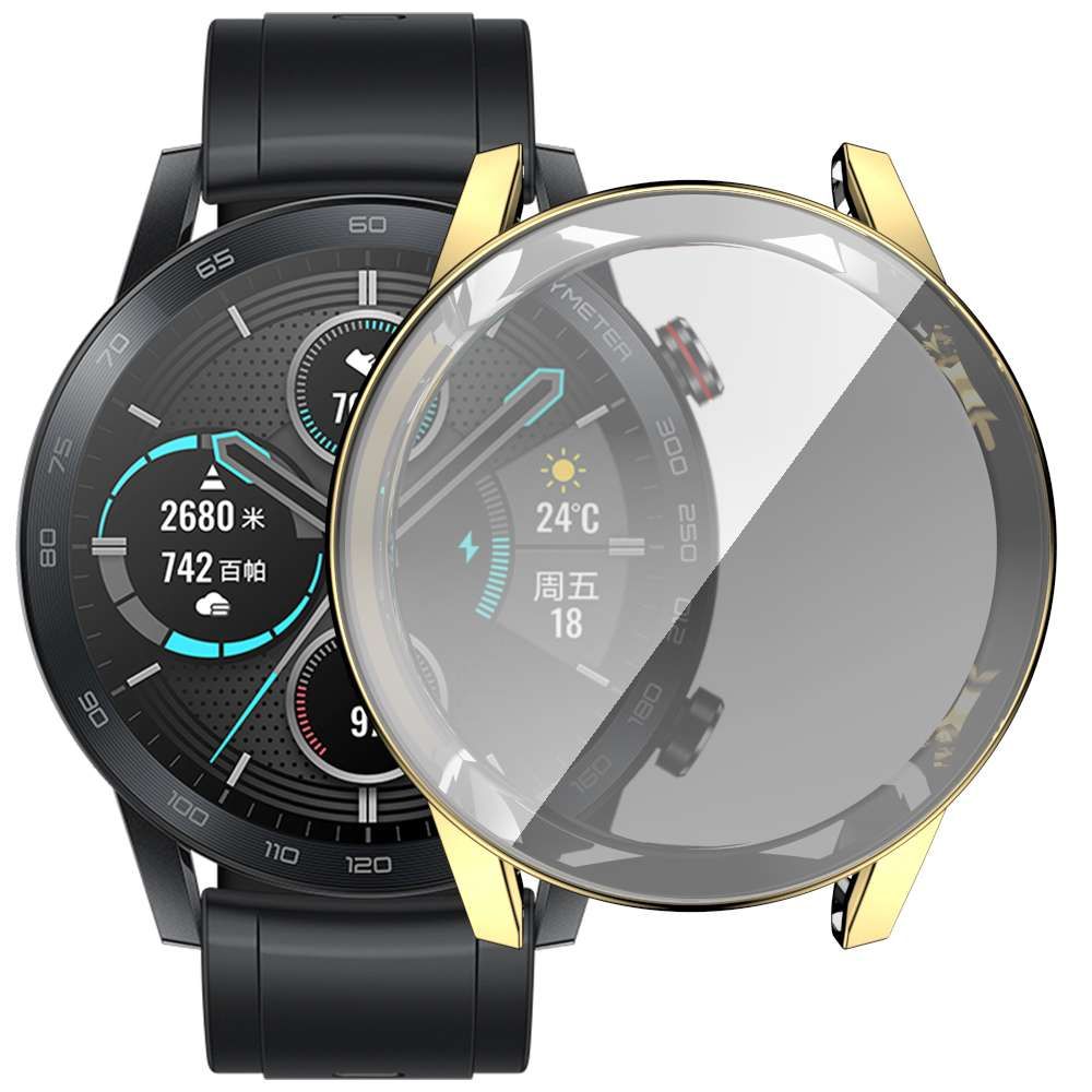 New Ultra Thin Full Cover Plat - Android Smartwatch Accessories ulasan dan harga