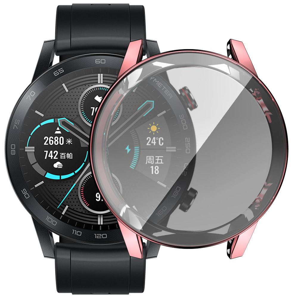 New Ultra Thin Full Cover Plat - Android Smartwatch Accessories ulasan dan harga