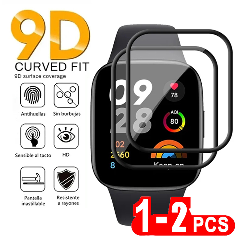 2 Pcs Tempered Glass for Redmi - Garmin Smartwatch Accessories ulasan dan harga
