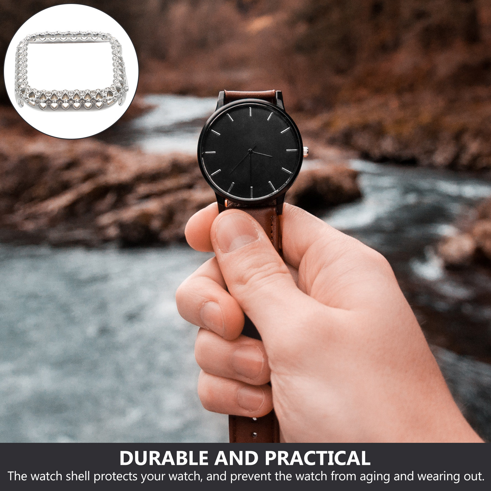 Anti-Scratch Watch Protector f - Watch Case Bumper ulasan dan harga
