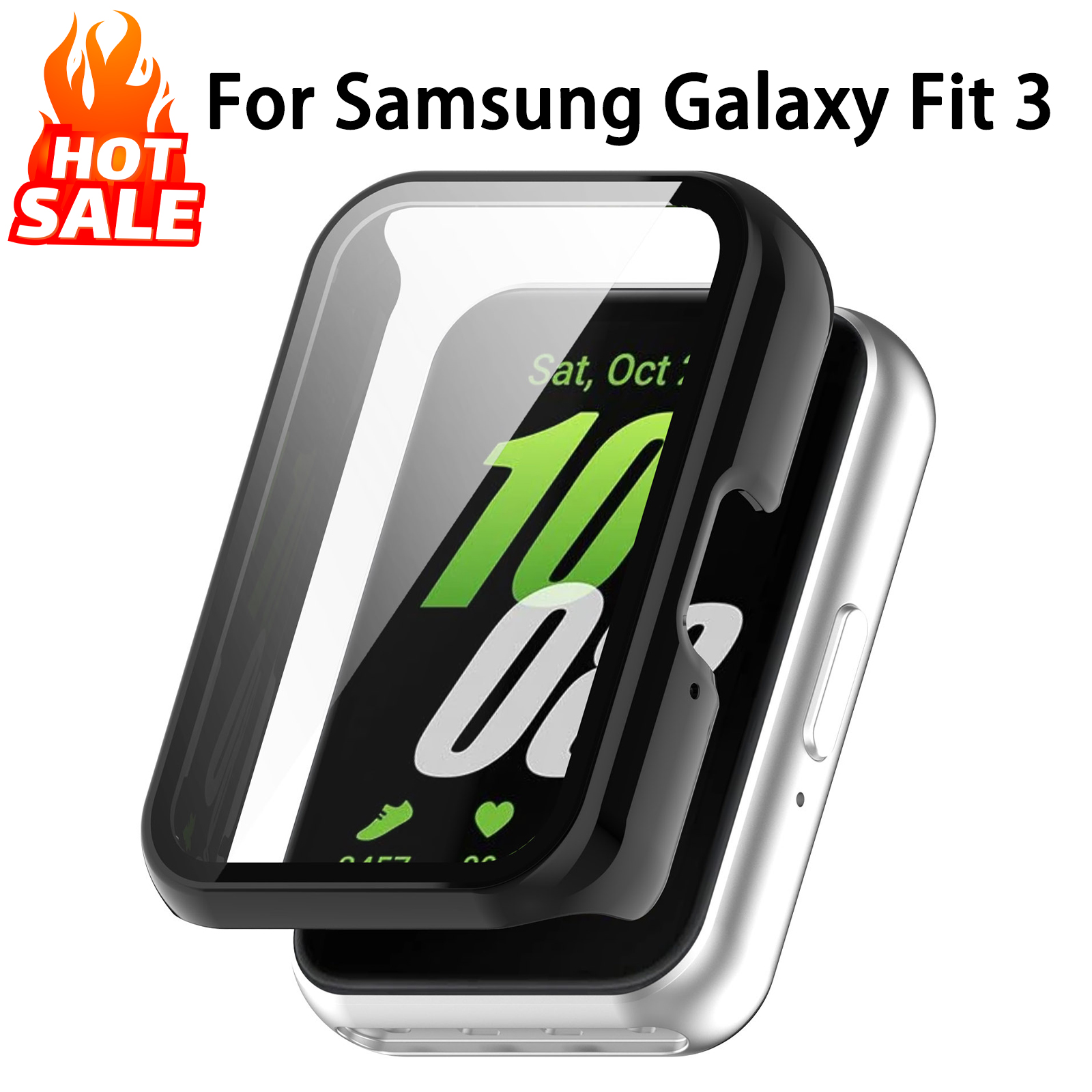 Glass+Case For Samsung Galaxy  - Garmin Smartwatch Accessories ulasan dan harga