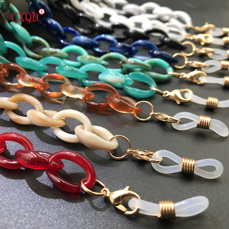 Fashion Women Acrylic Eyeglass - Rugged Sport Strap ulasan dan harga