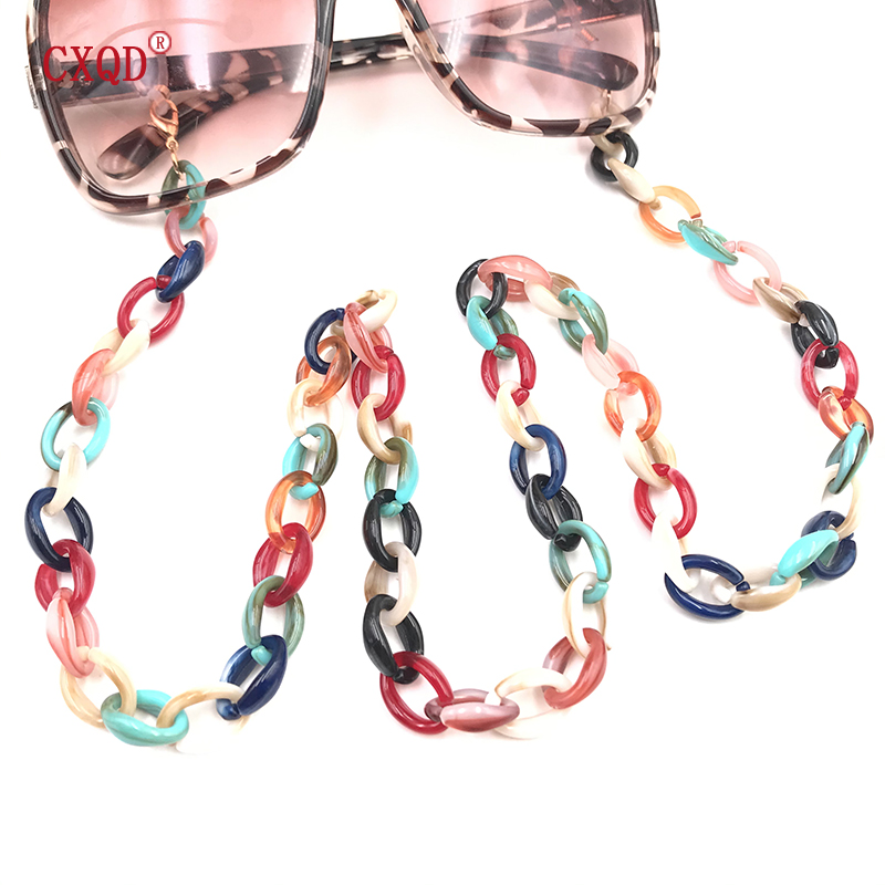 Fashion Women Acrylic Eyeglass - Rugged Sport Strap ulasan dan harga
