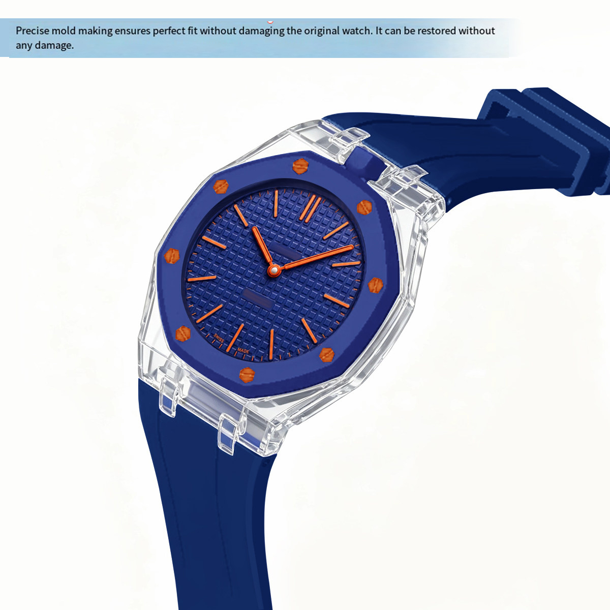 For AP Swatch Co branded Modif - Silicone Band Replacement ulasan dan harga