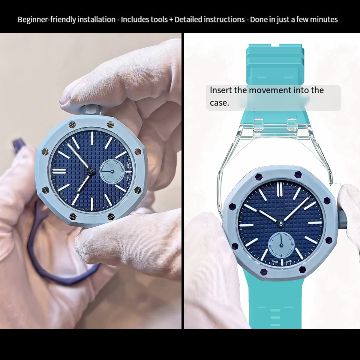 For AP Swatch Co branded Modif - Silicone Band Replacement ulasan dan harga
