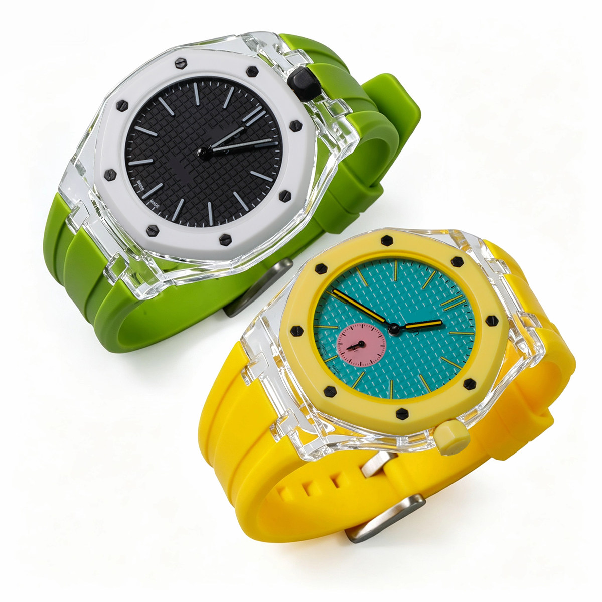 For AP Swatch Co branded Modif - Silicone Band Replacement ulasan dan harga