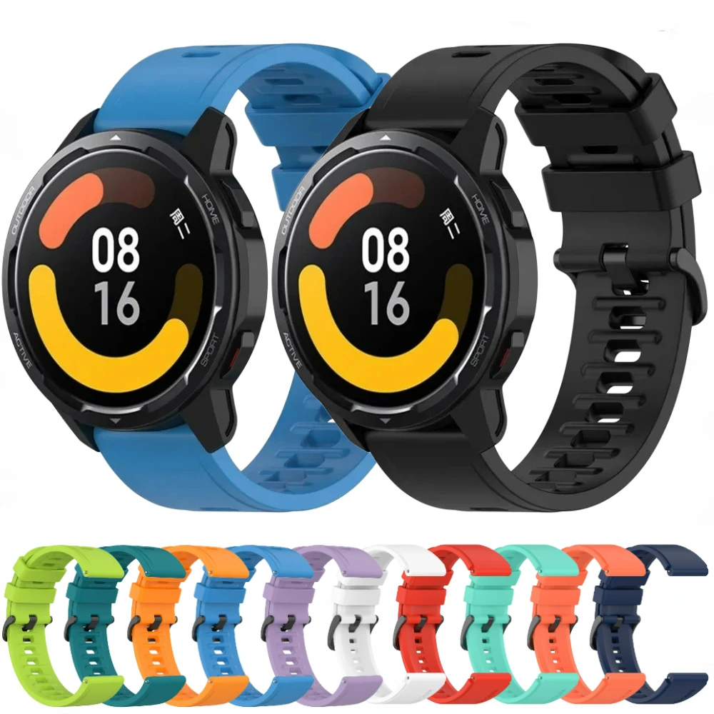 22mm Silicone Strap for Xiaomi - Xiaomi Smartwatch S4 Accessories ulasan dan harga