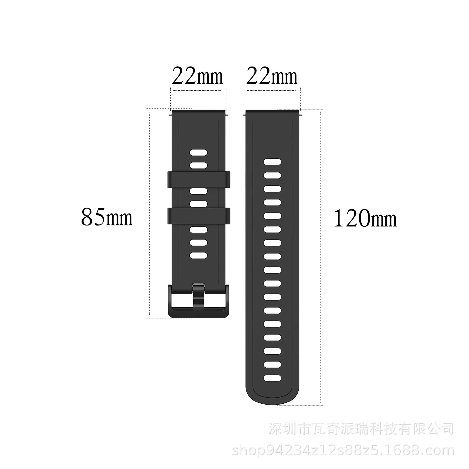 22mm Silicone Strap for Xiaomi - Xiaomi Smartwatch S4 Accessories ulasan dan harga