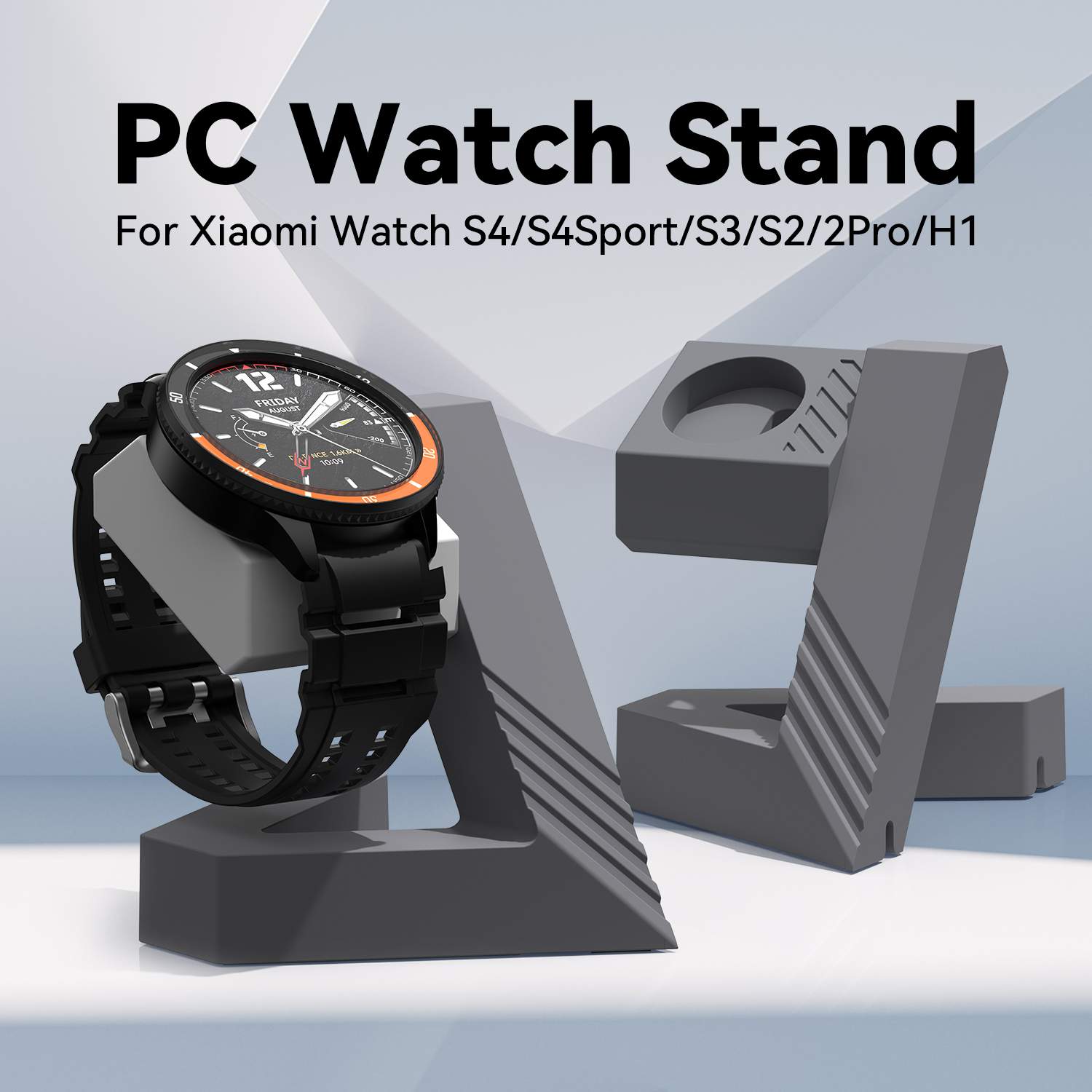 PC Geometric watch stand Dock  - Xiaomi Smartwatch S4 Accessories ulasan dan harga