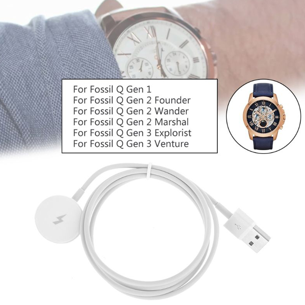 1m Smart Watch Magnetic Charge - Fossil Smartwatch Accessories ulasan dan harga