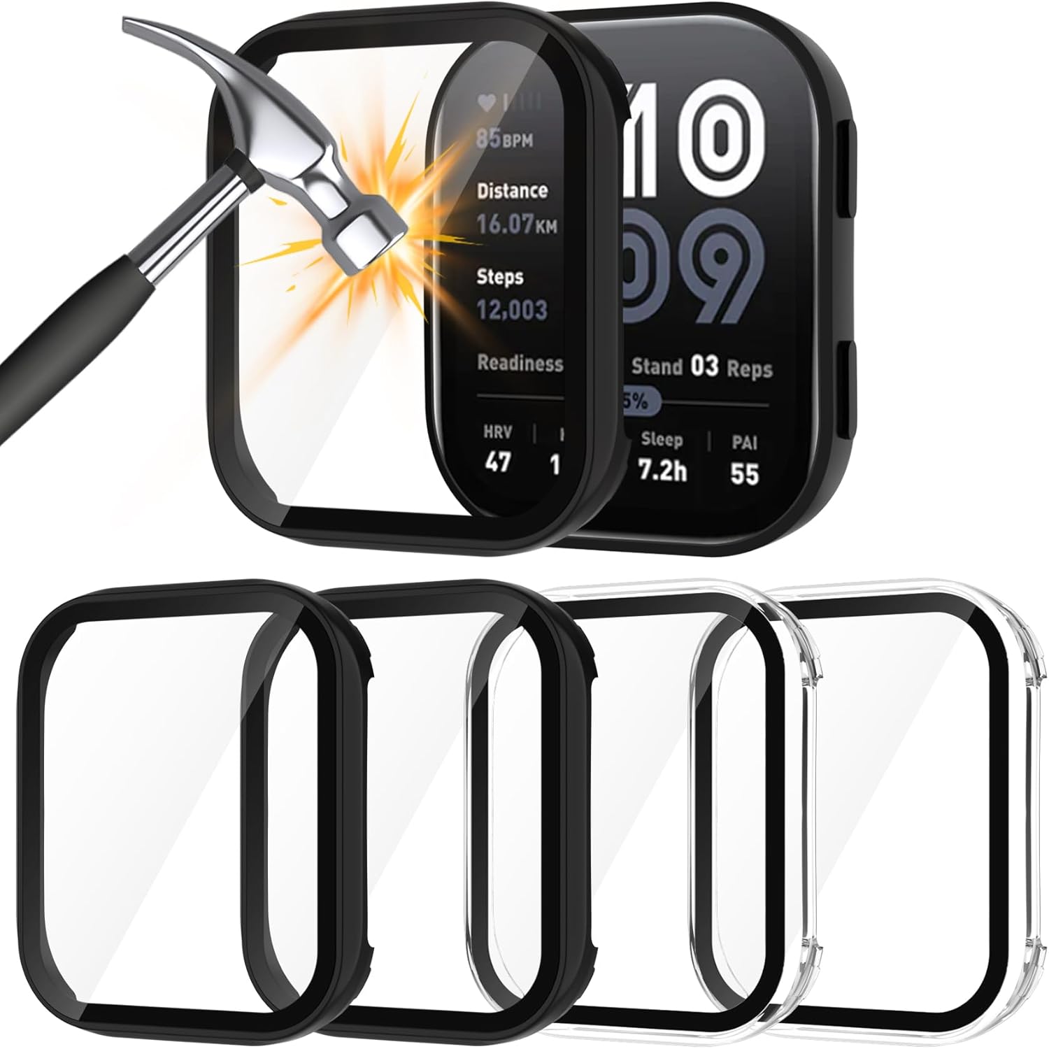 Watch Case+Glass For Amazfit B - Amazfit Smartwatch Accessories ulasan dan harga