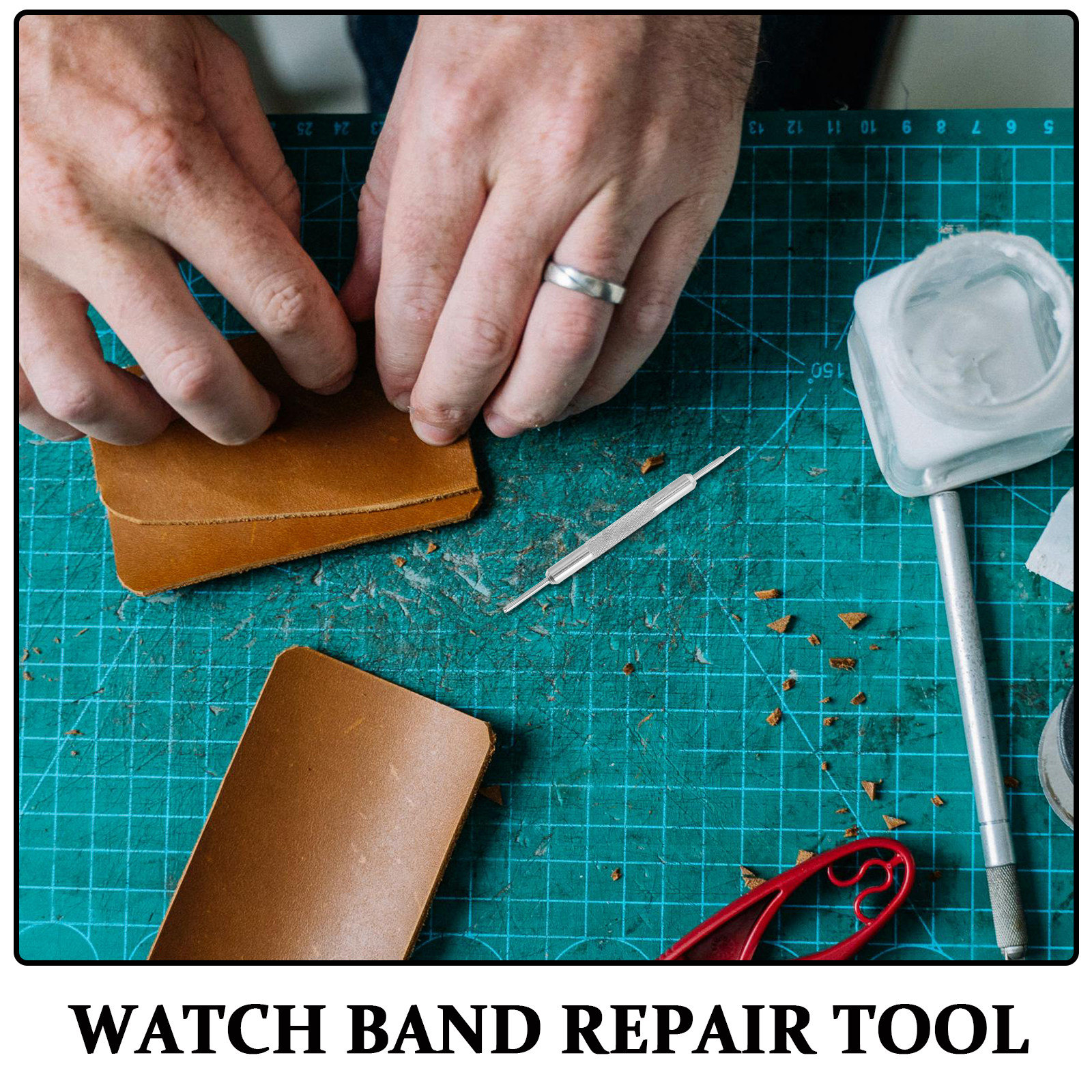 Ergonomic Dual-Head Spring Bar - Tool Kit Strap Change ulasan dan harga