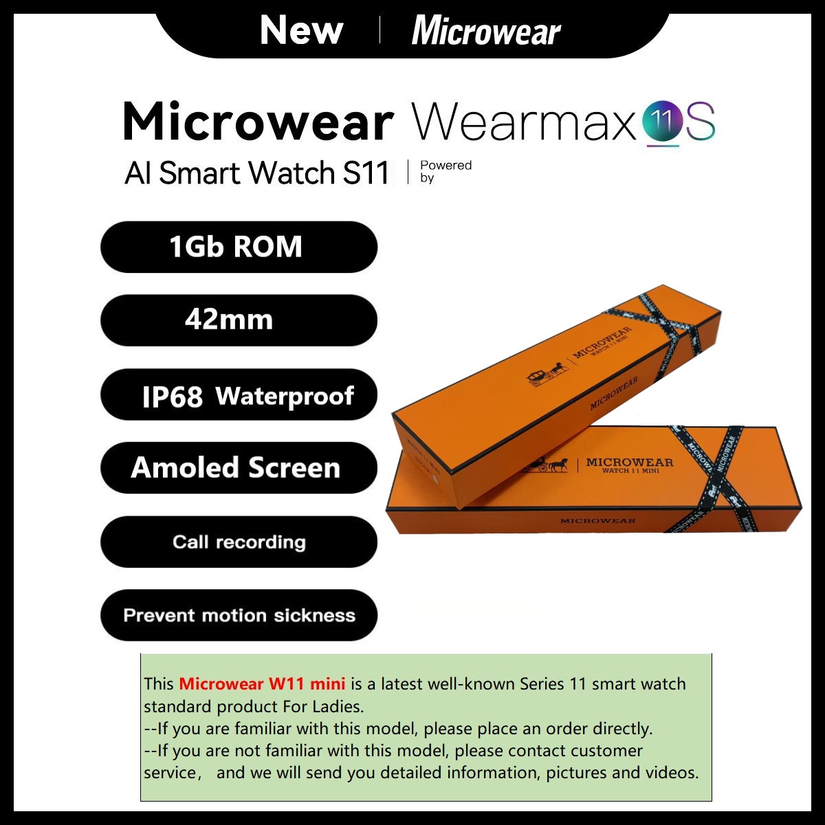 Microwear W11mini Smartwatch R - Smartwatch M Active ulasan dan harga
