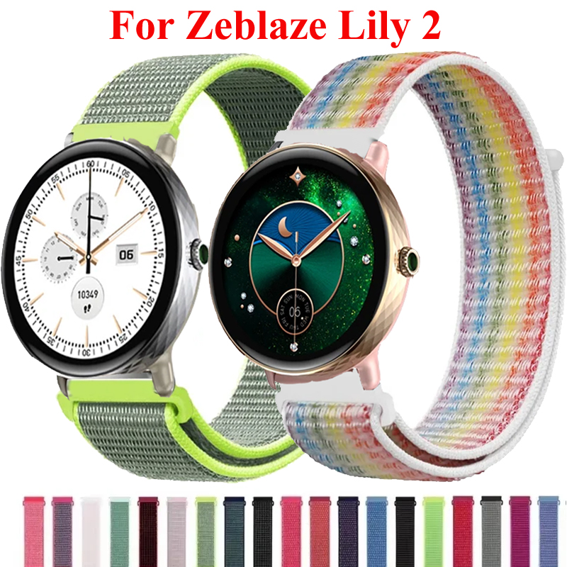 18mm Nylon Loop For Zeblaze Li - Xiaomi Smartwatch S4 Accessories ulasan dan harga