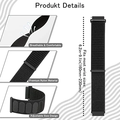 18mm Nylon Loop For Zeblaze Li - Xiaomi Smartwatch S4 Accessories ulasan dan harga