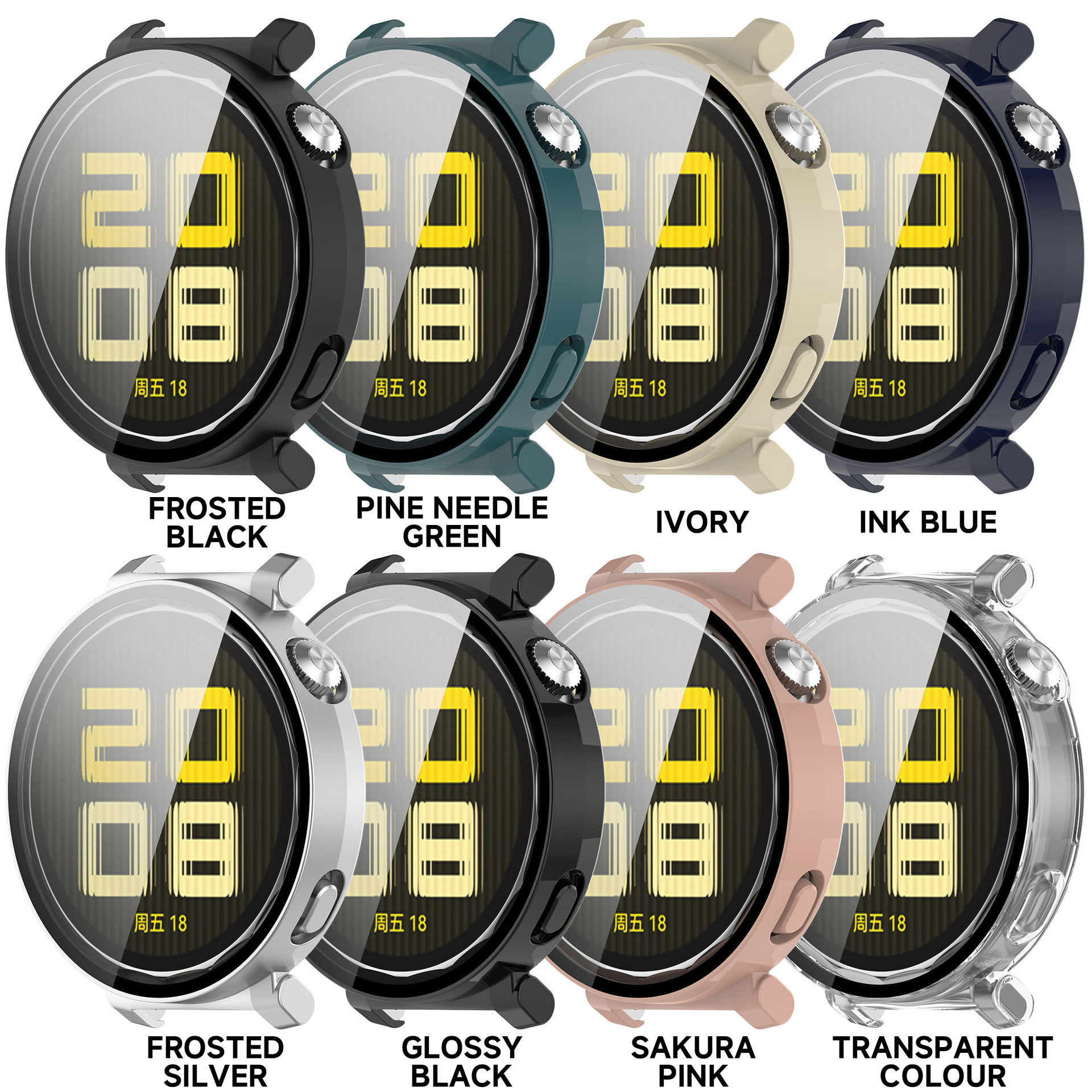 Tempered glass case For Huawei - Titan Smartwatch Accessories ulasan dan harga