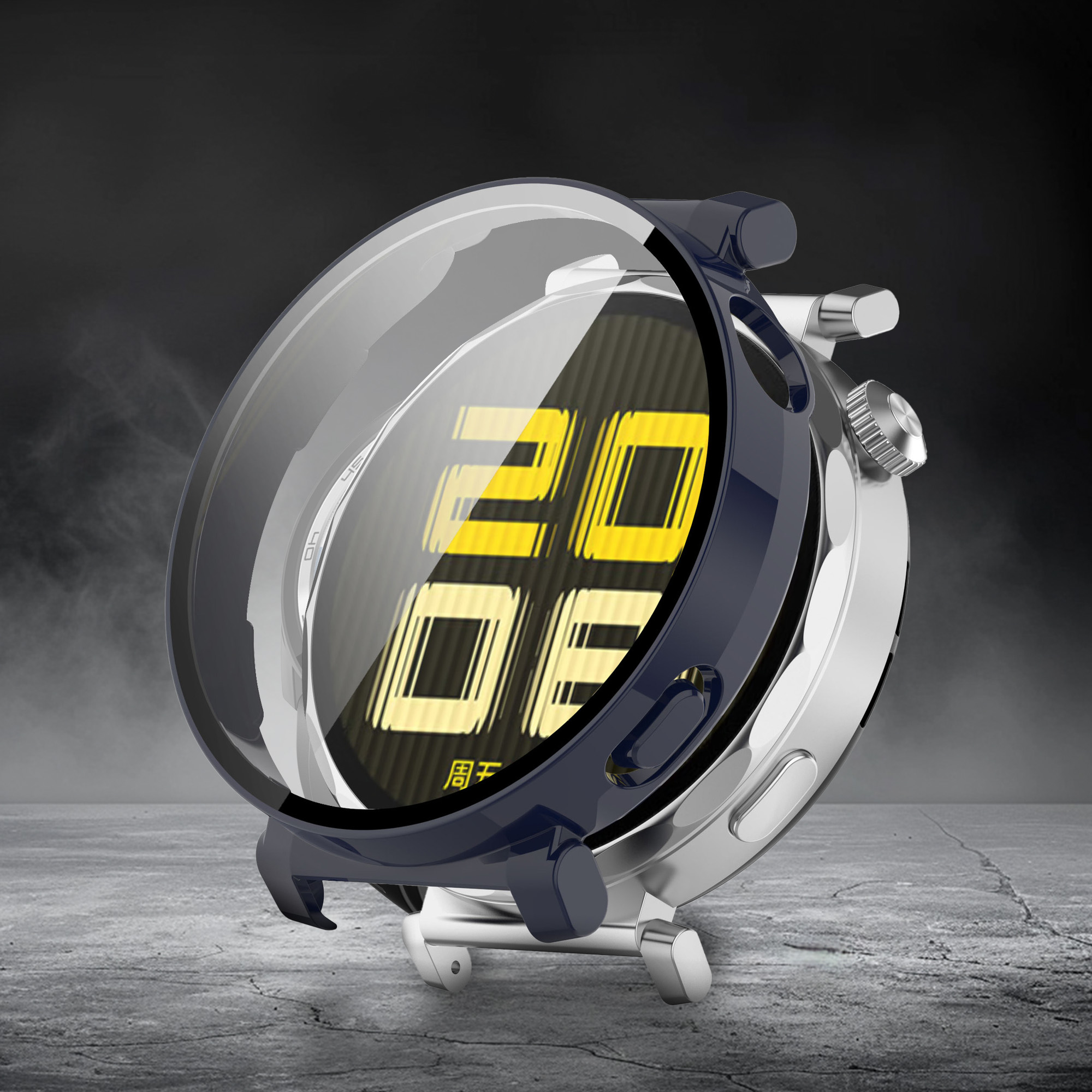 Tempered glass case For Huawei - Titan Smartwatch Accessories ulasan dan harga
