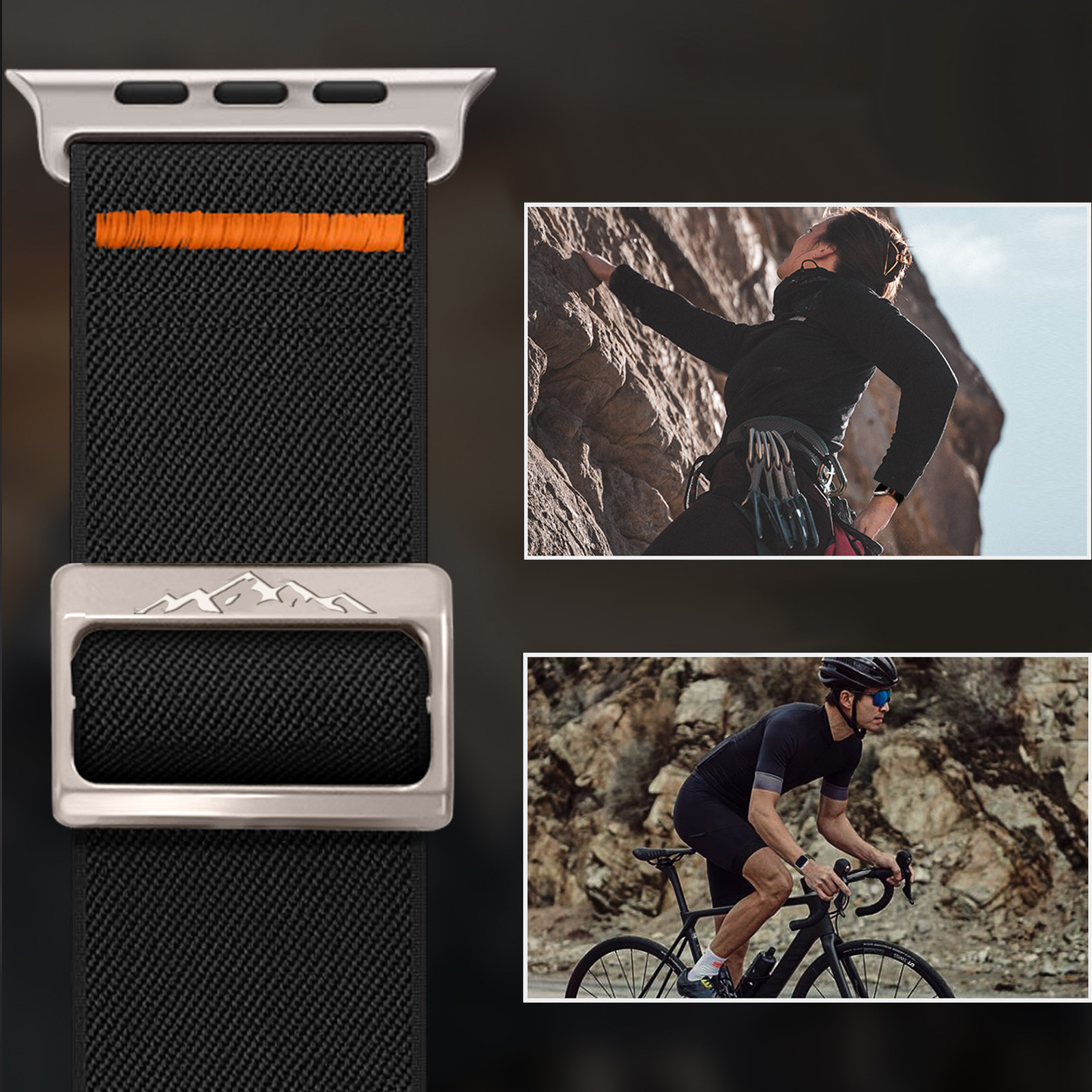Nylon Strap For Apple Watch ul - Titan Smartwatch Accessories ulasan dan harga