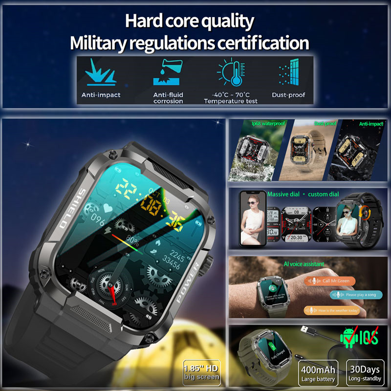 Original Smart Watch Men GPS T - Smartwatch Faces ulasan dan harga