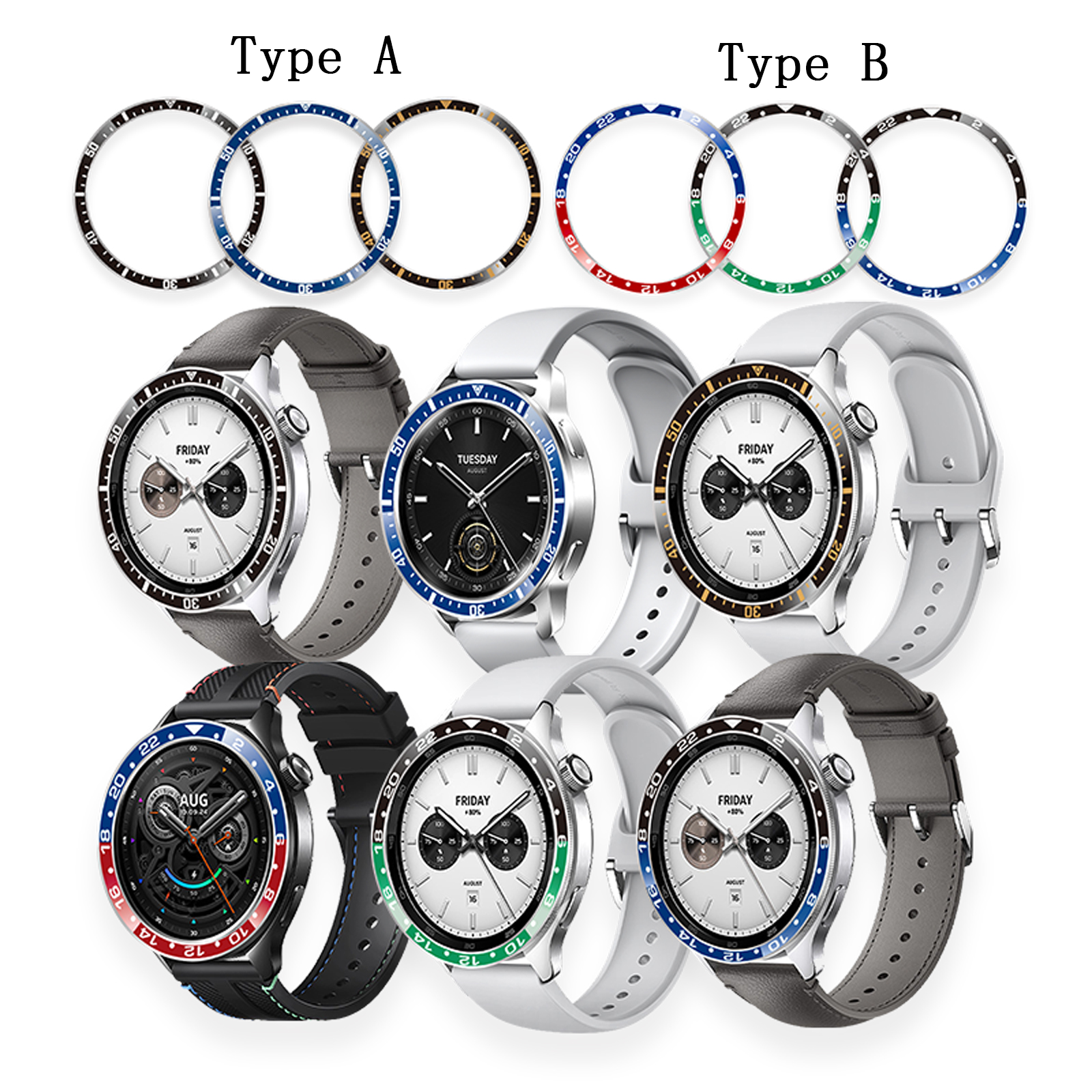 Watch Bezel Ring for Xiaomi Wa - Xiaomi Smartwatch S4 Accessories ulasan dan harga
