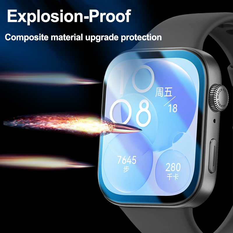 Soft Glass For Huawei Watch Fi - Smart Watch Accessories ulasan dan harga