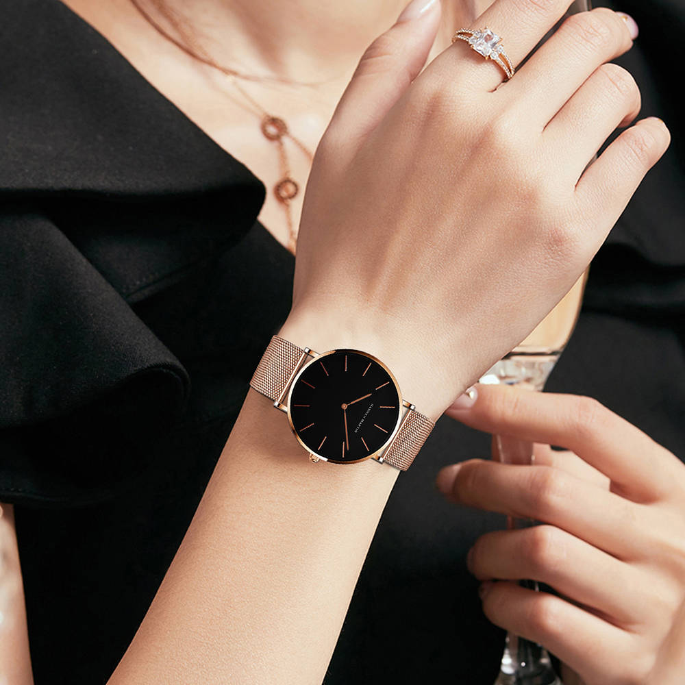 2023 New Women Bracelet Watch  - Stainless Mesh Band ulasan dan harga