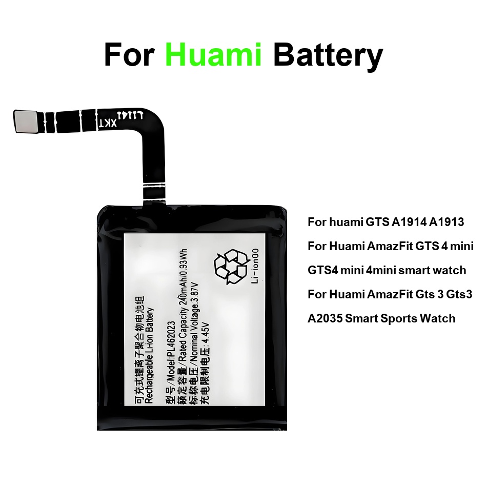 Watch Battery High-Efficiency  - Smartwatch A1914 ulasan dan harga