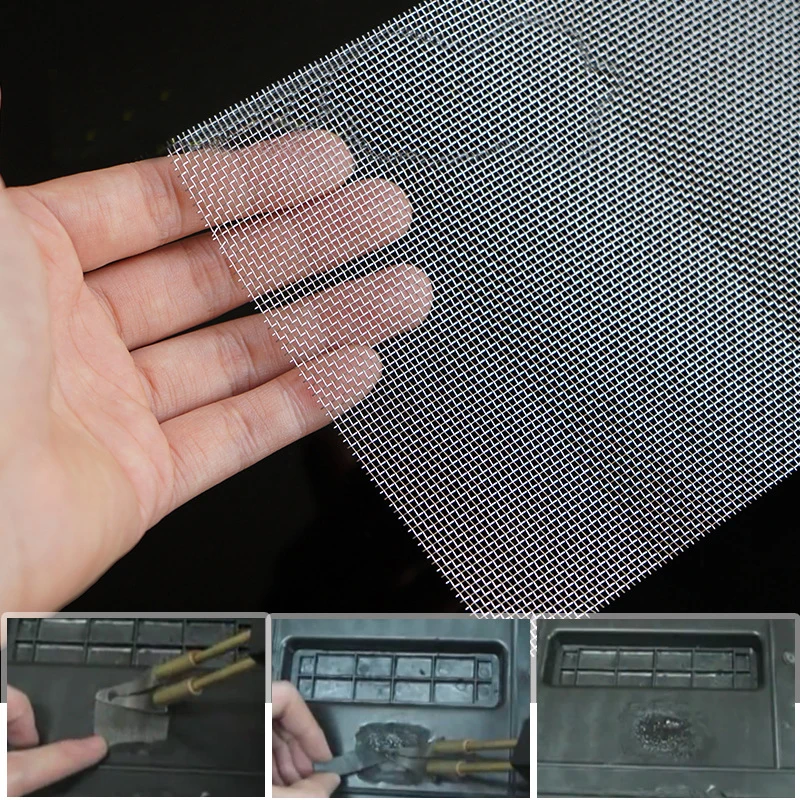 1-5Pcs Car Bumper Stainless St - Stainless Mesh Band ulasan dan harga