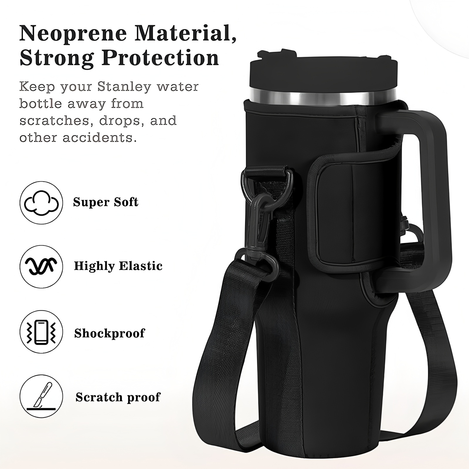 Large 40oz Insulated Leak Proo - Rugged Sport Strap ulasan dan harga