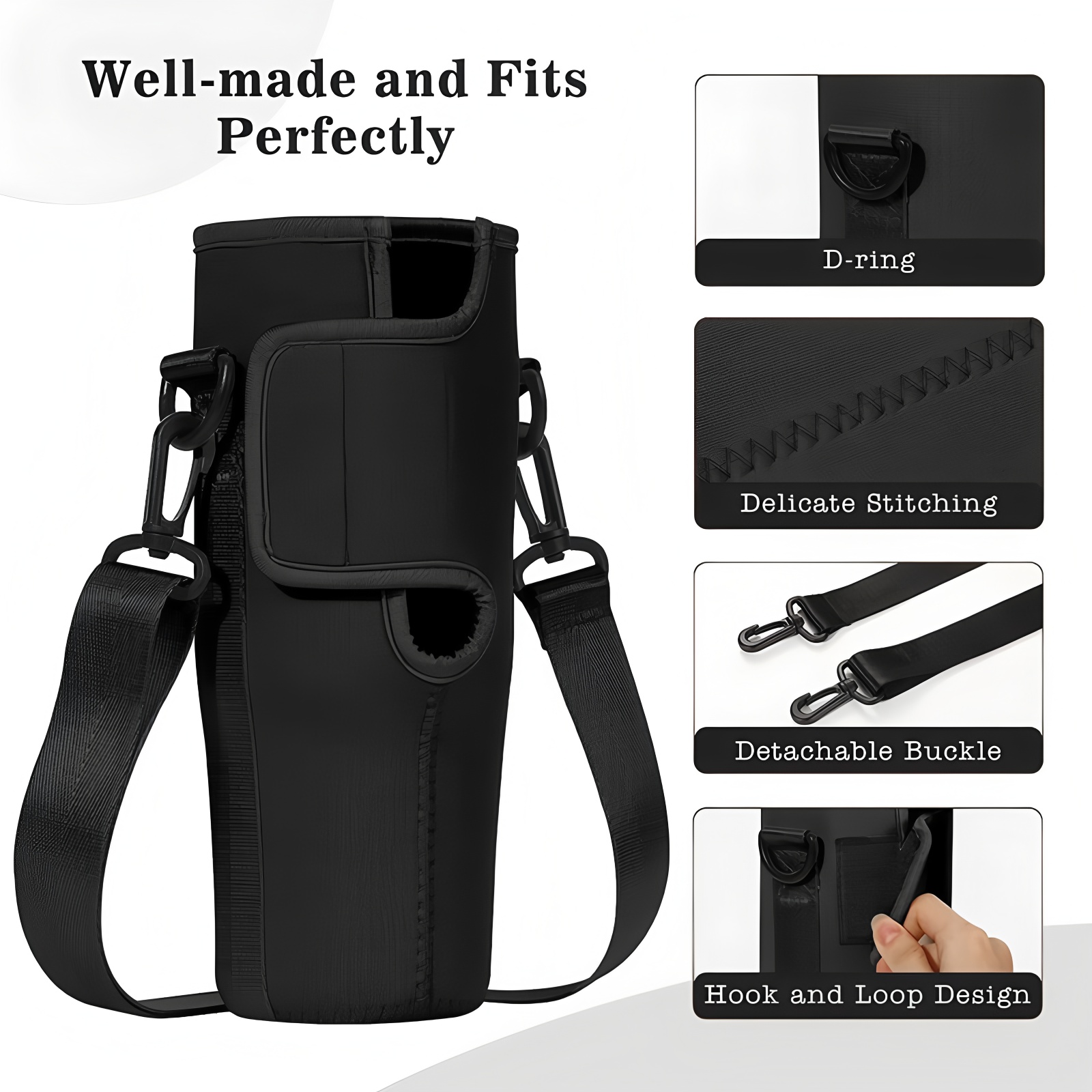 Large 40oz Insulated Leak Proo - Rugged Sport Strap ulasan dan harga