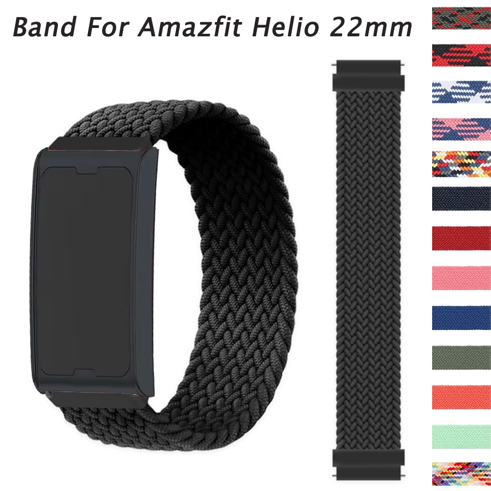 22mm watch straps Nylon Braide - Titan Smartwatch Accessories ulasan dan harga