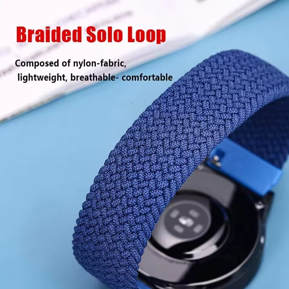 22mm watch straps Nylon Braide - Titan Smartwatch Accessories ulasan dan harga