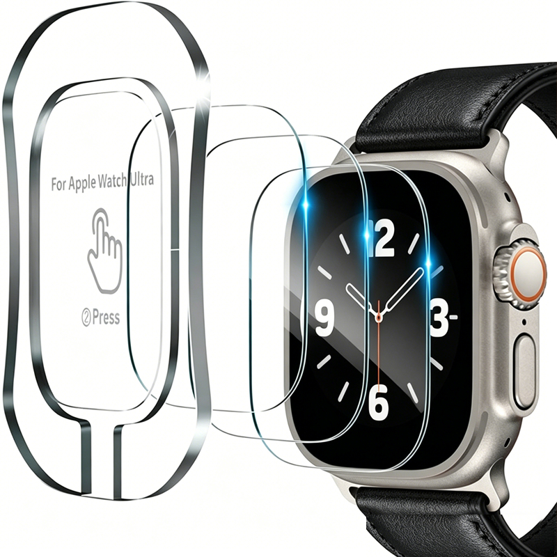 Tempered Glass for Apple Watch - Watch Case Bumper ulasan dan harga
