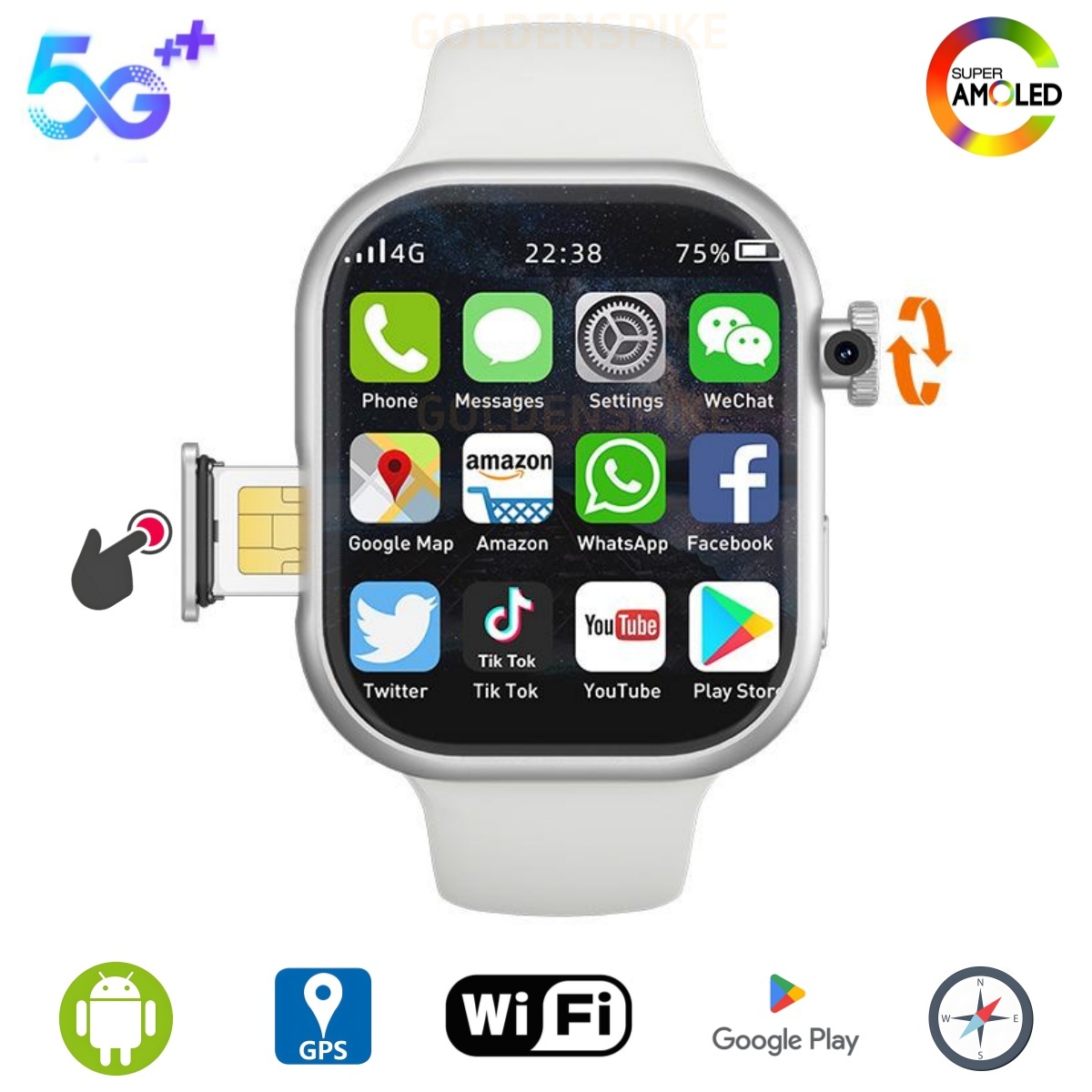 5G Smart Watch S10 Series Andr - Smartwatch Faces ulasan dan harga