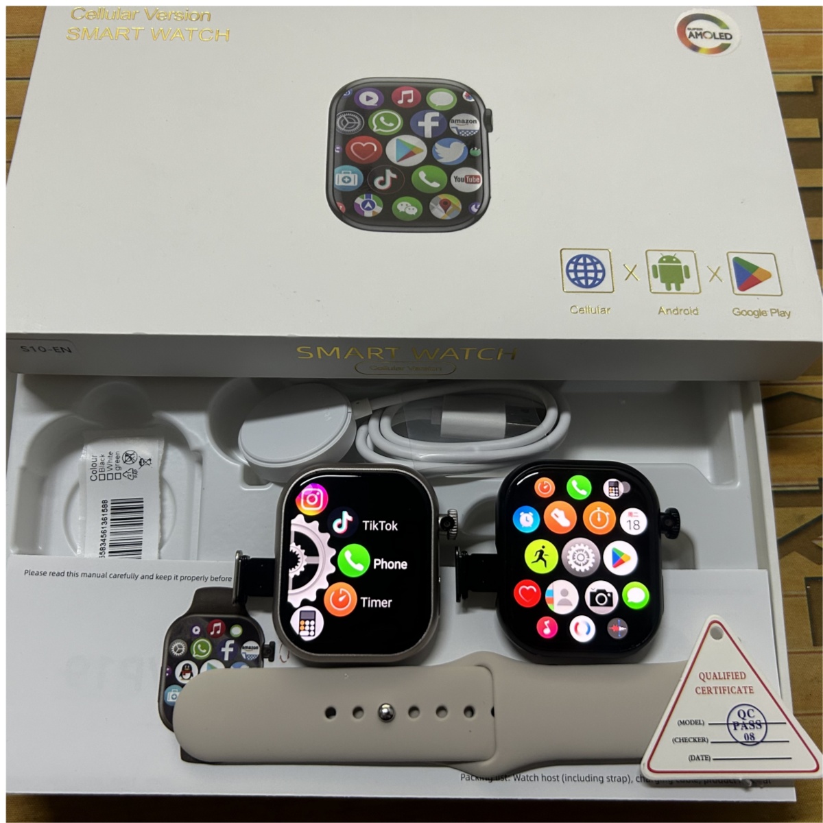 5G Smart Watch S10 Series Andr - Smartwatch Faces ulasan dan harga