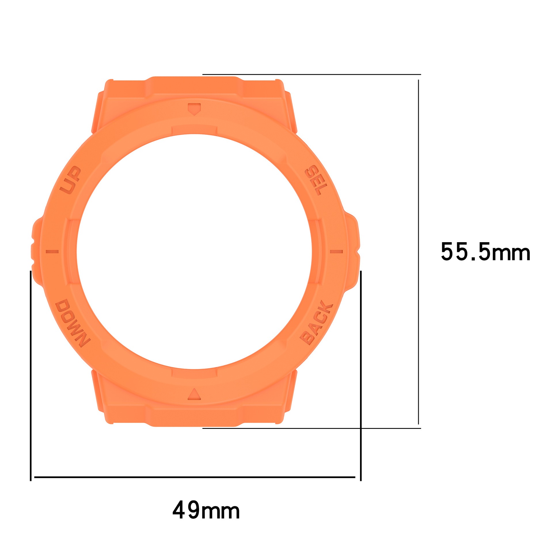 Silicone case For Amazfit Acti - Amazfit Smartwatch Accessories ulasan dan harga