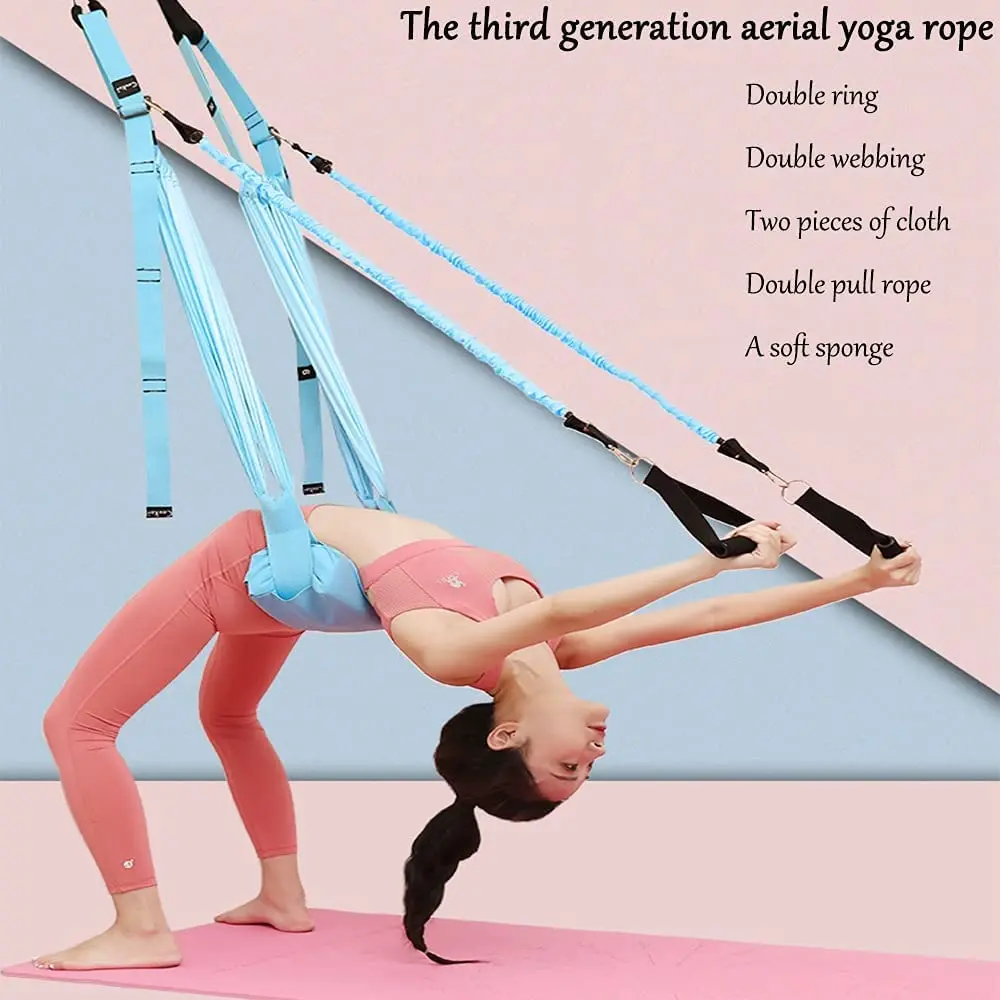 Adjustable Aerial Yoga Strap E - Rugged Sport Strap ulasan dan harga